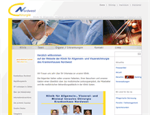 Tablet Screenshot of chirurgie-frankfurt.com